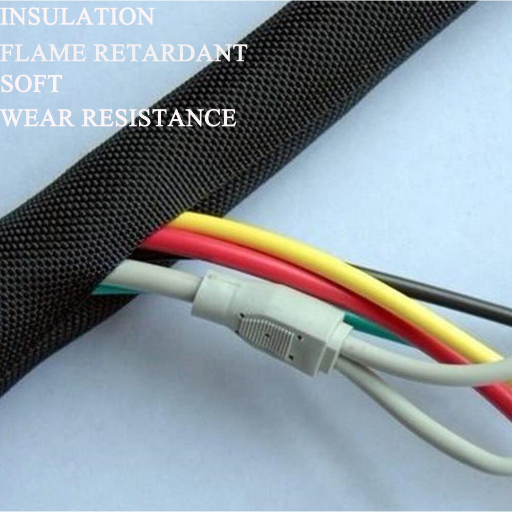 Automotive Wiring Loom Cable Sleeve Cabling Management Wire Harness Wrap Lot