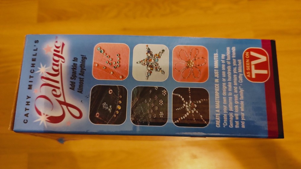 GeMagic Stud Setting Bedazzler Machine by Cathy Mitchell VTG Original NEW