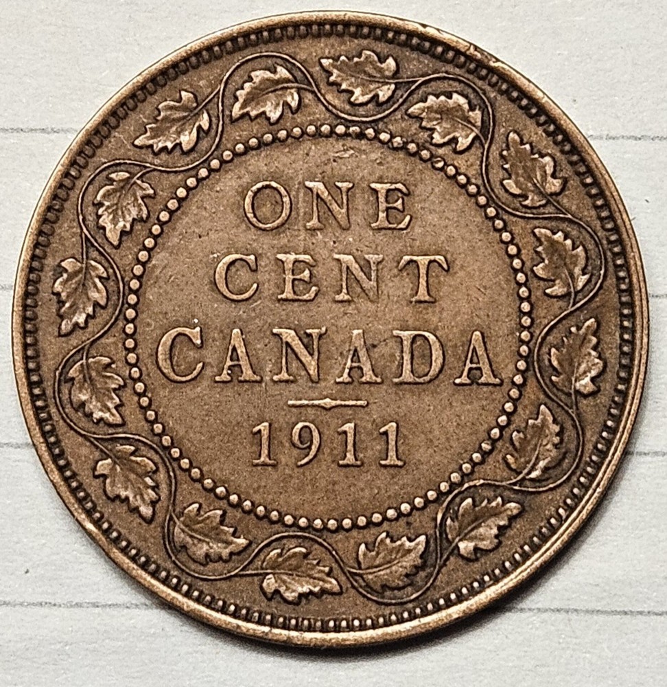 1911 Canada Large Cent - Canadian Penny