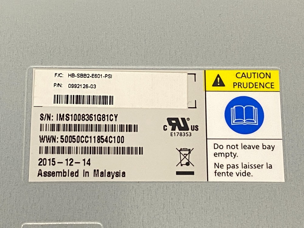 Pure Storage EB-2425 2U Storage Array, 2x 6GB Controller Modules, 2x PSU w/Cord