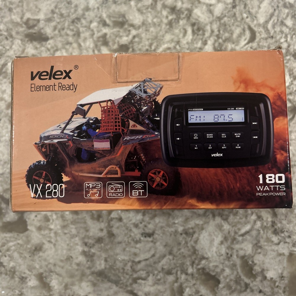 Velex VX280 Element Ready UTV Radio/amplifier