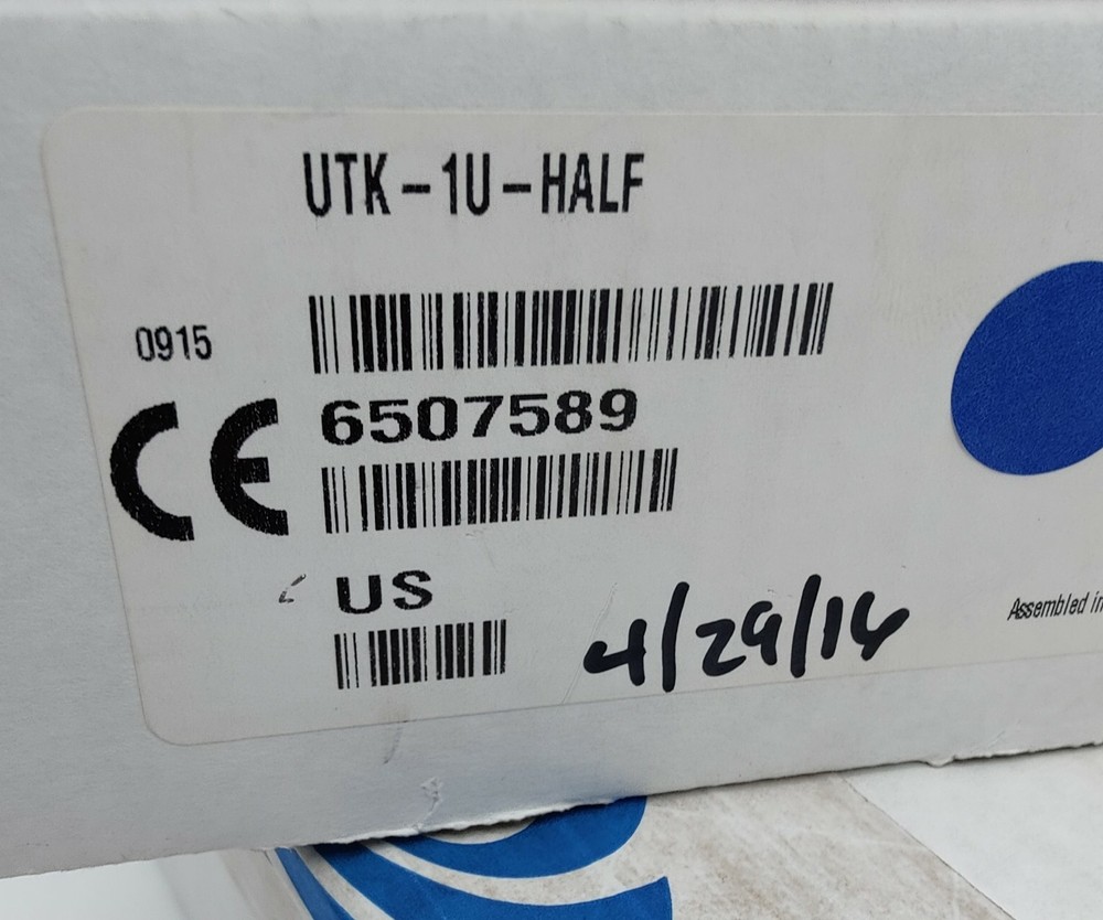 (3) NEW Crestron UTK-1U-HALF Under-Table Mounting Kit for 1RU Half-Width Devices