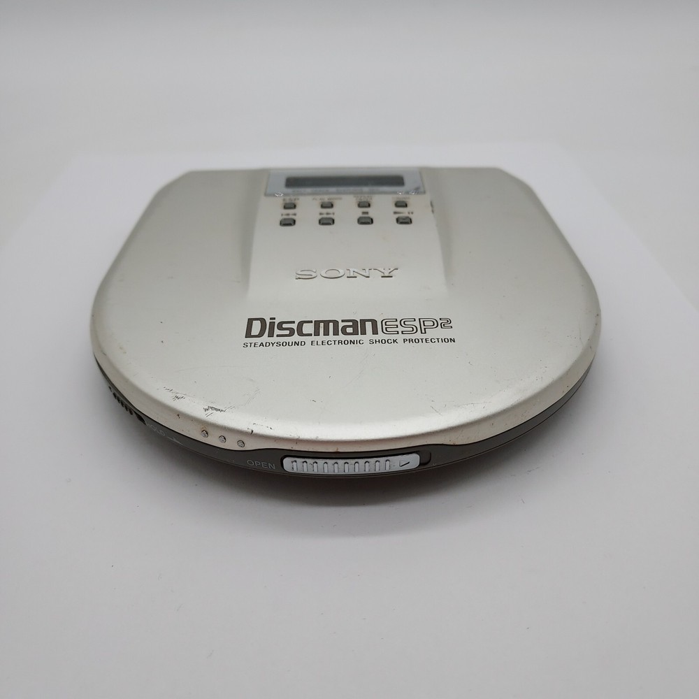 Sony Walkman D-E885 Discman Esp2 Protection Portable CD Player -Read Description