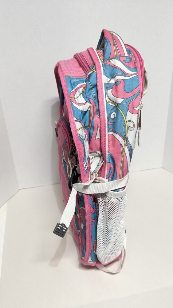 High Sierra Backpack Padded Pink Multi-colors