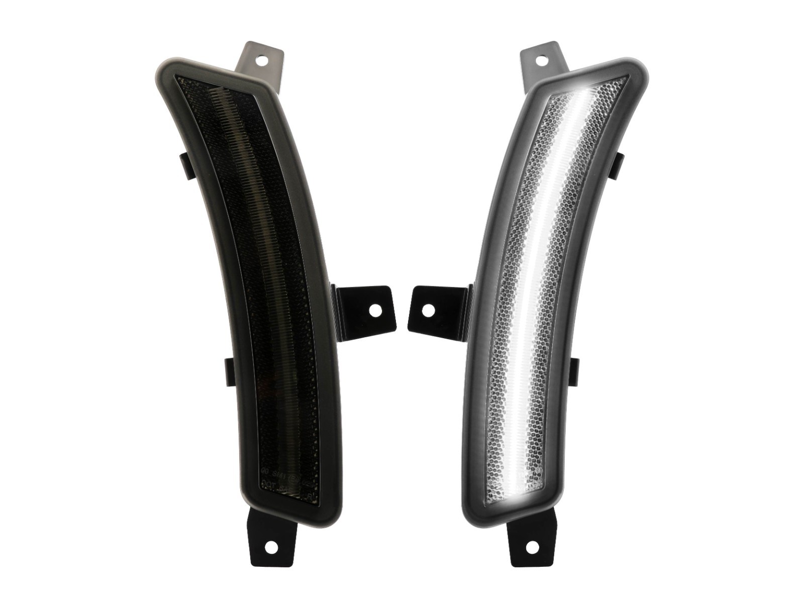 SMOKE Side Marker Light White LED Pair For 2025-2026 Suburban / Yukon / Escalade