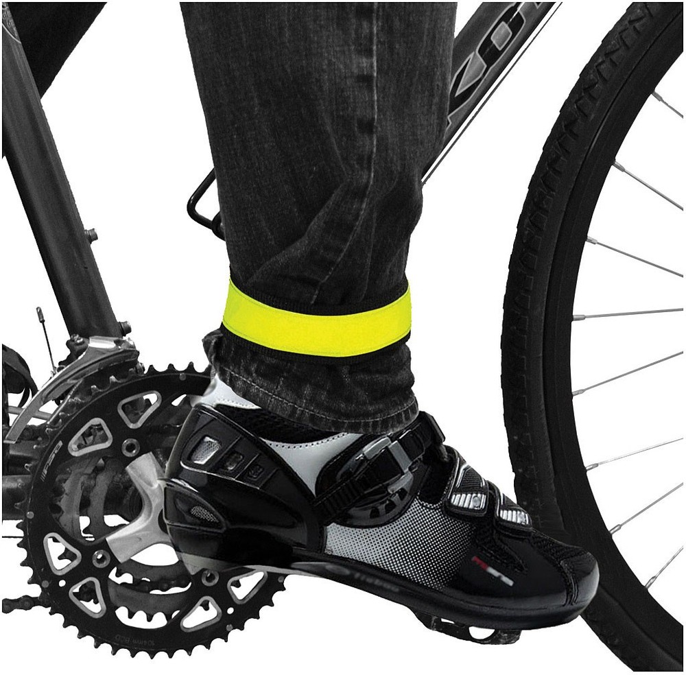 Seattle Sports Reflexite Reflective Ankle Strap - Adjustable High-Visibility
