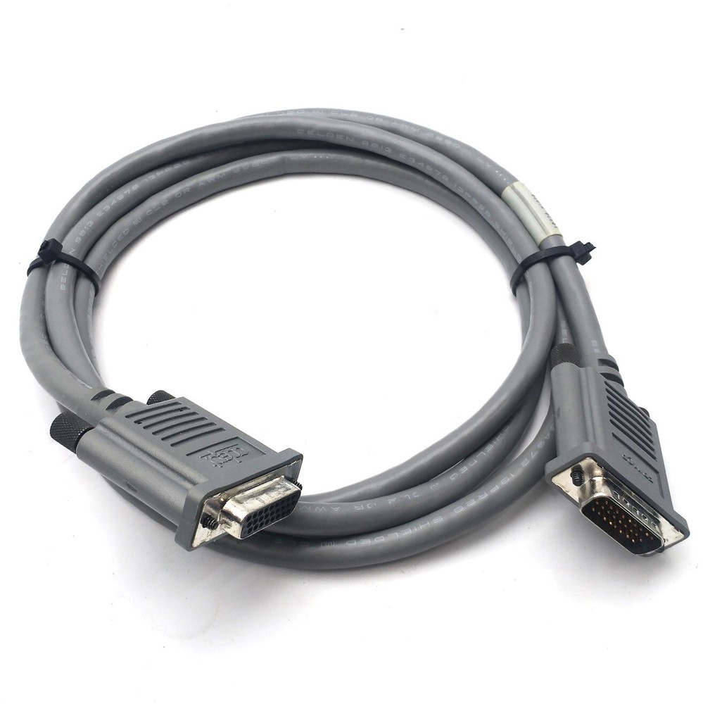 Adept 10330-01030 Rev. A Robot Front Panel Cable Assembly, 26-Pin D-Sub, 6' Long