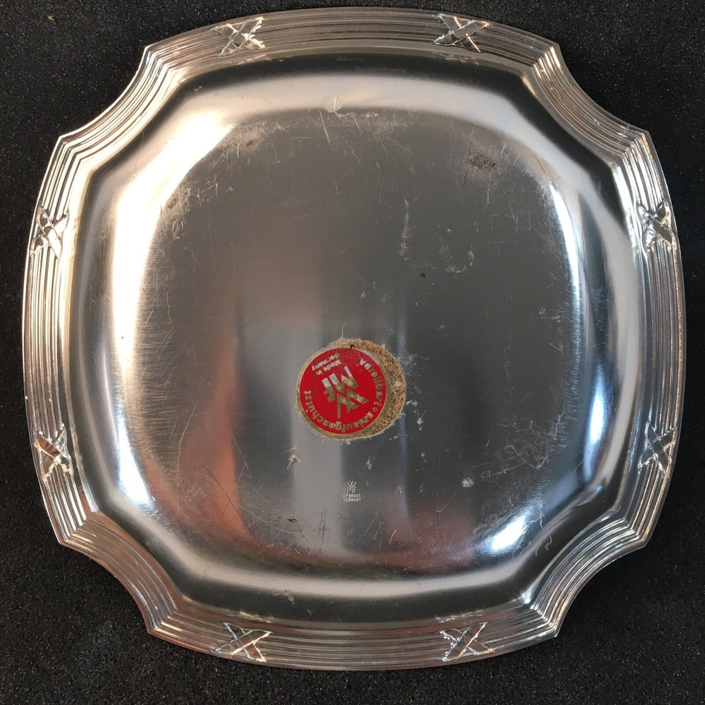 WMF Versilbert Anlaufgeschuztz EPBRASS Germany Bowl