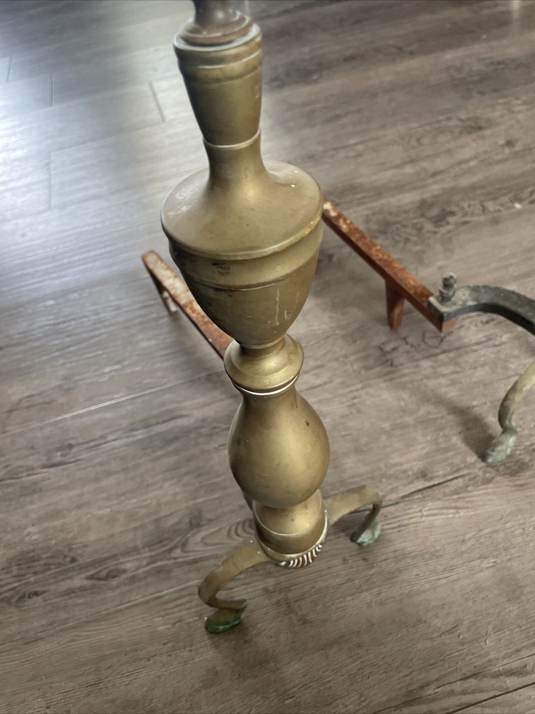 ** NO SHIP** Fire Place Andirons