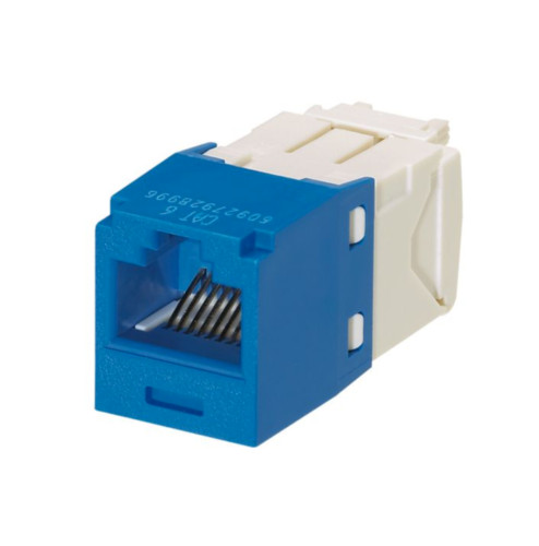 Panduit Giga TX Cat6 jack blue CJ688TGBU BOX OF 50. Free shipping！