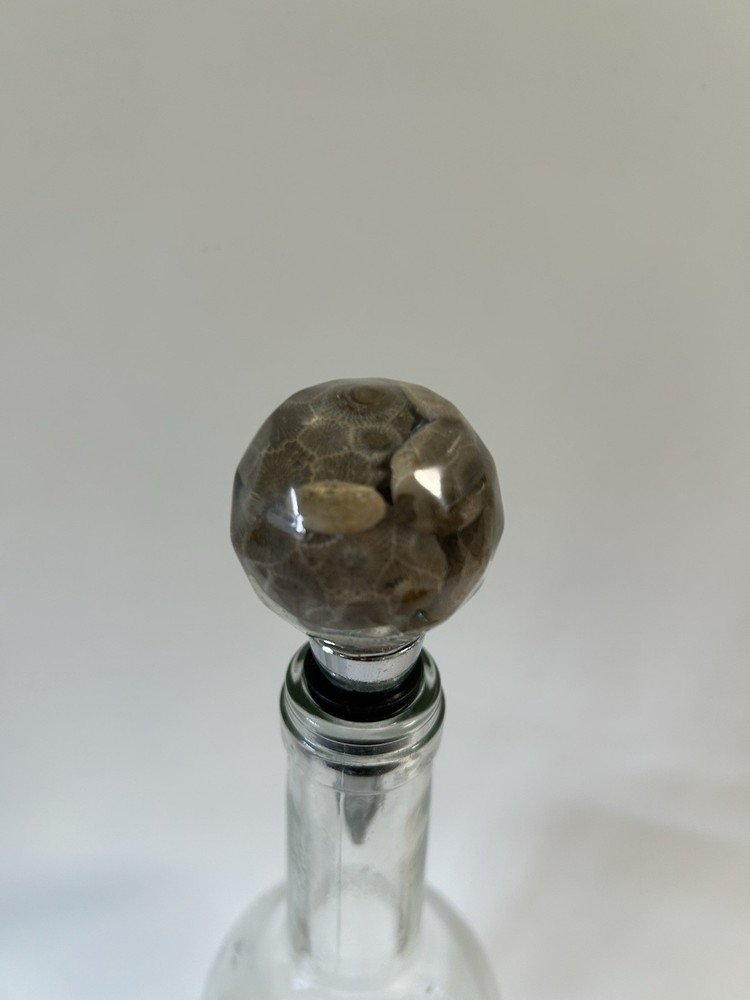 Petoskey Stone Wine Stopper + 2 More