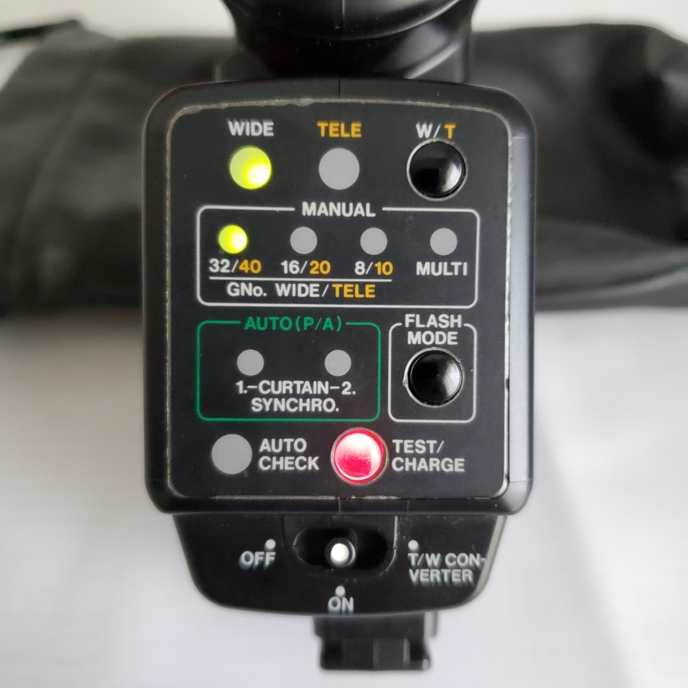 Olympus Electronic Flash G40 Camera Speedlight Works READ