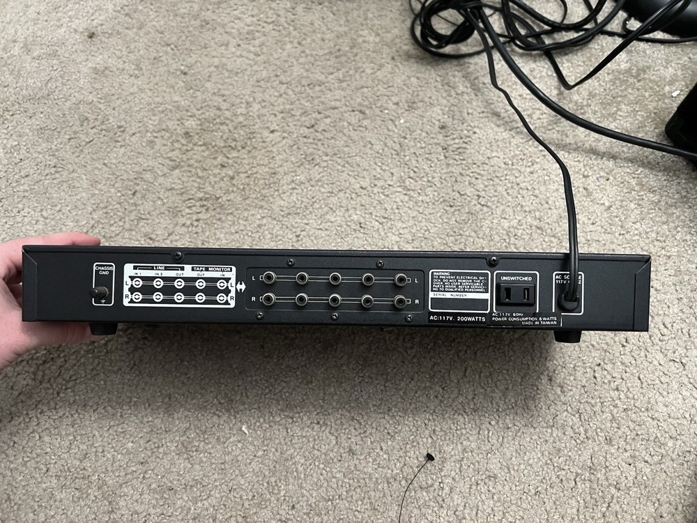 Dynaco DE-7200A Graphic Equalizer/Spectrum Analyzer