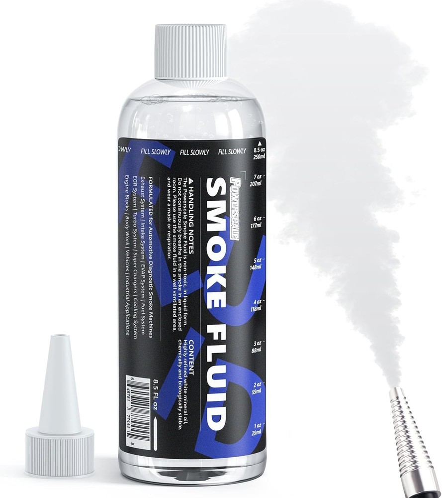 PowerScale Smoke Machine Liquid - 8.5oz(250ml) - Smoke Fluid Refill Solution for