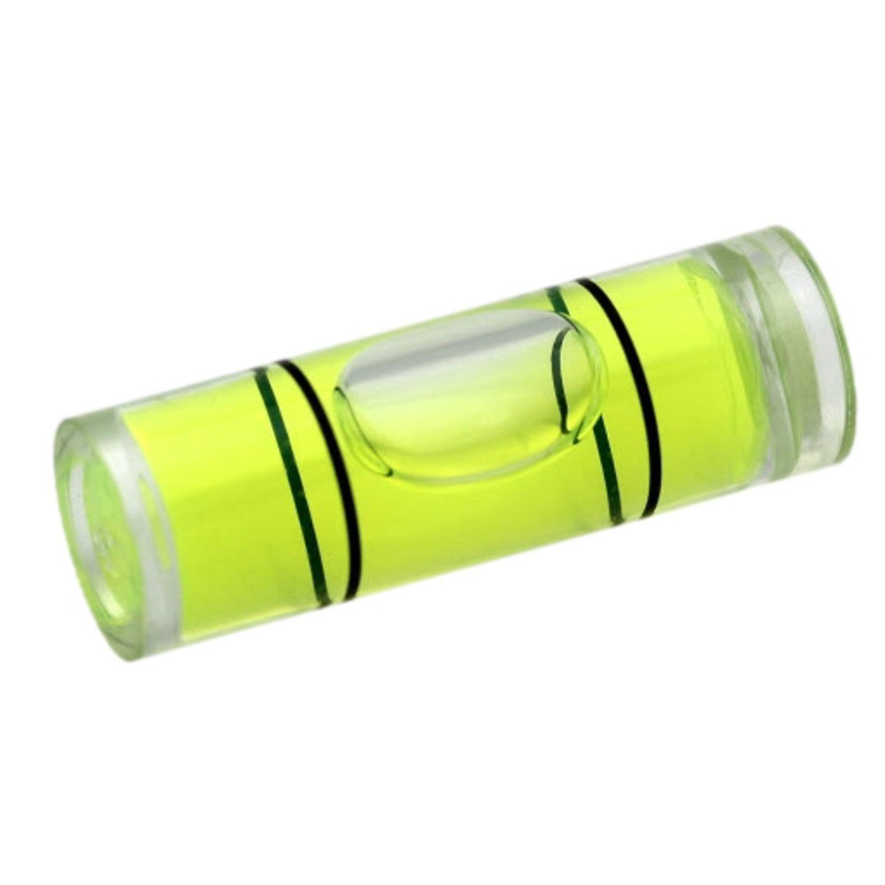 Cylindrical Spirit Level Bubble Vial - Various Sizes (3 Pack)