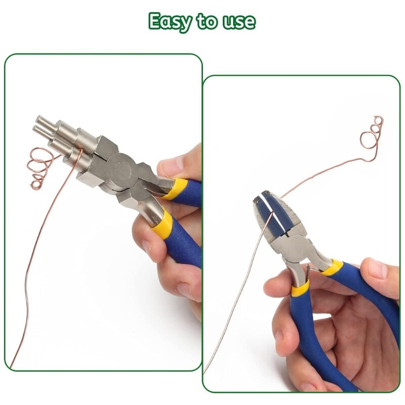 Functional Beading Pliers Set Essential Wire Bending Tools for Jewelry Designs