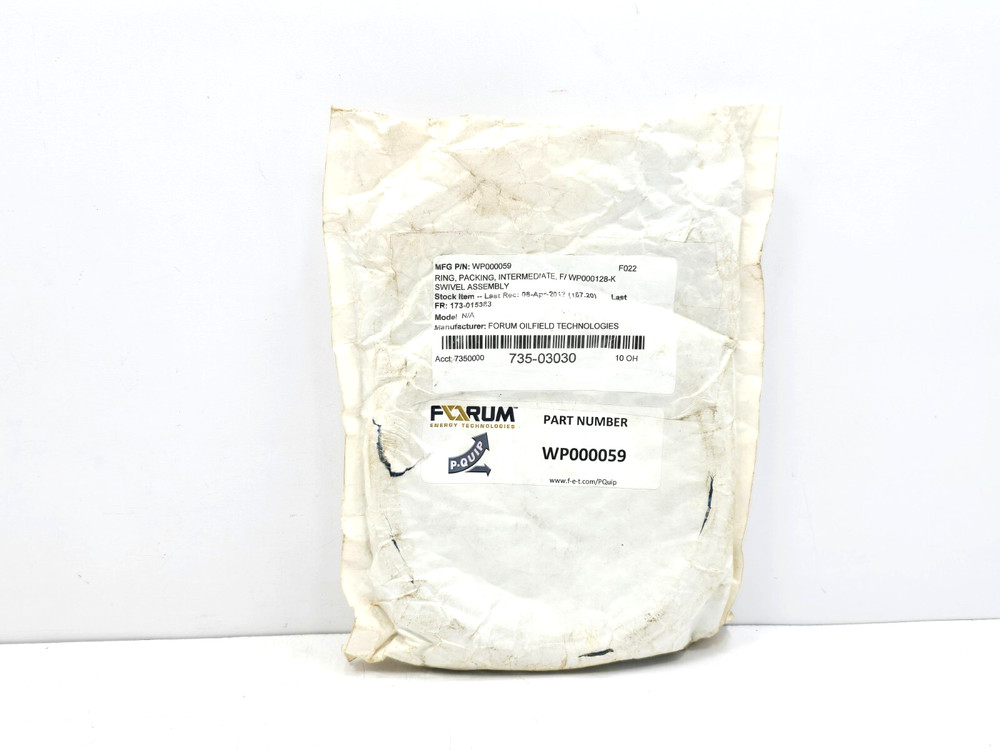 WP000059 RING INTERMEDIATE PACKING FOR WASHPIPE FORUM OILFIELD