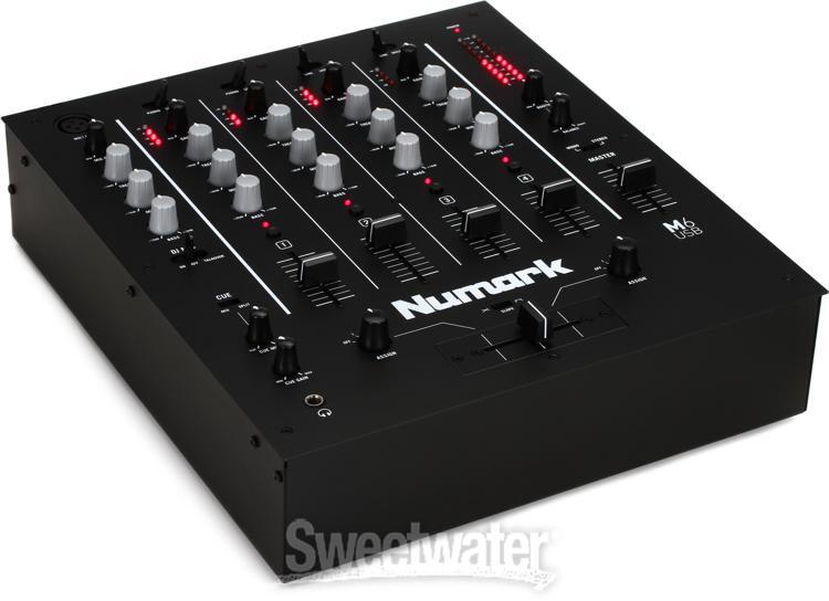Numark M6 USB 4-channel DJ Mixer