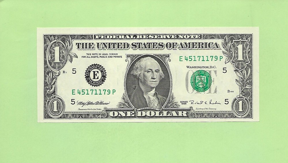 1995 ..UNCIRC $1  E 4517 1179 P  .... 1995  $1  E-P       NICE NOTE        FRN