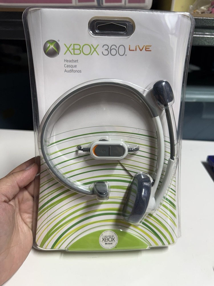 Microsoft Communicator White/Gray Headband Headsets