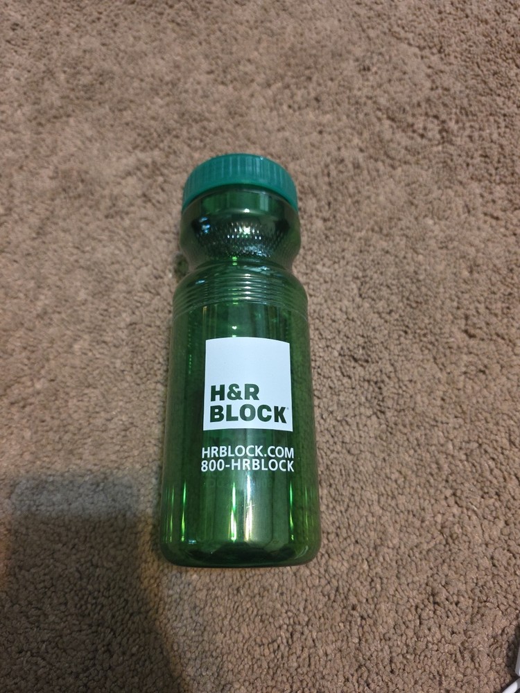 H&R BLOCK Water Bottle