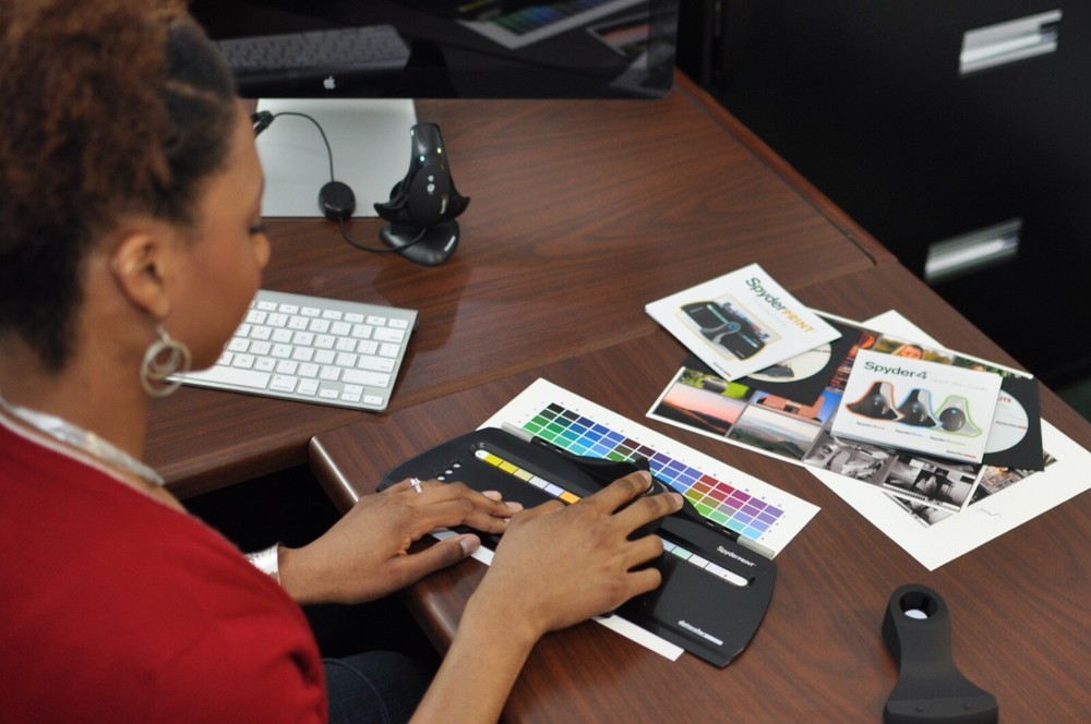 Open Datacolor SpyderPRINT S4SR100 Spectrocolorimeter Data Analysis&Calibration