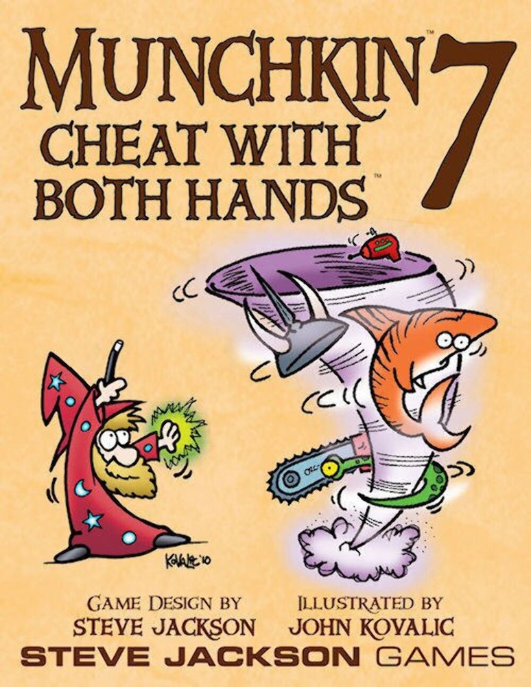 Munchkin 7 - Cheat With Both Hands Card Game Expansion