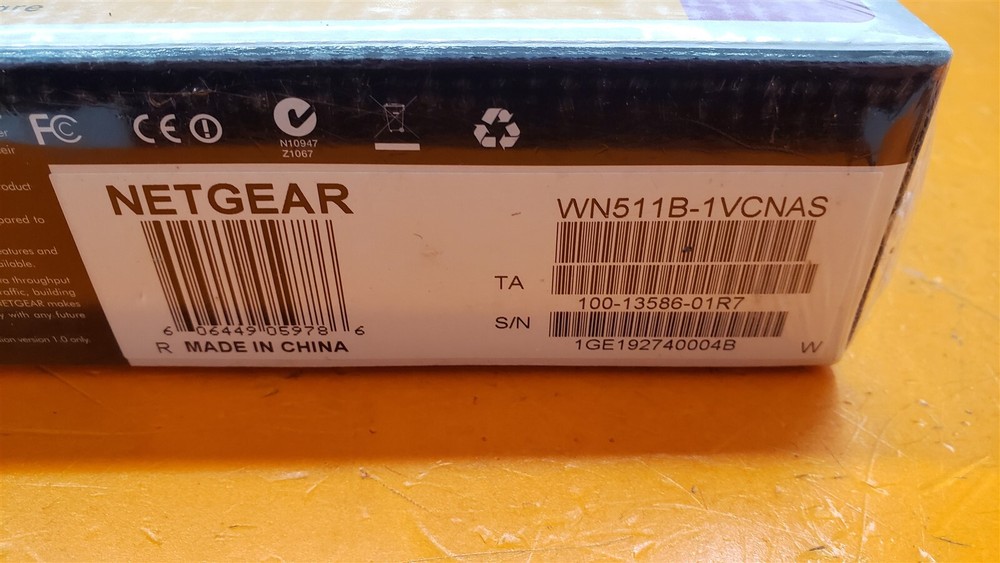 ⭐️⭐️⭐️⭐️⭐️ Netgear WN511B RangeMax Wireless-N Notebook Adapter