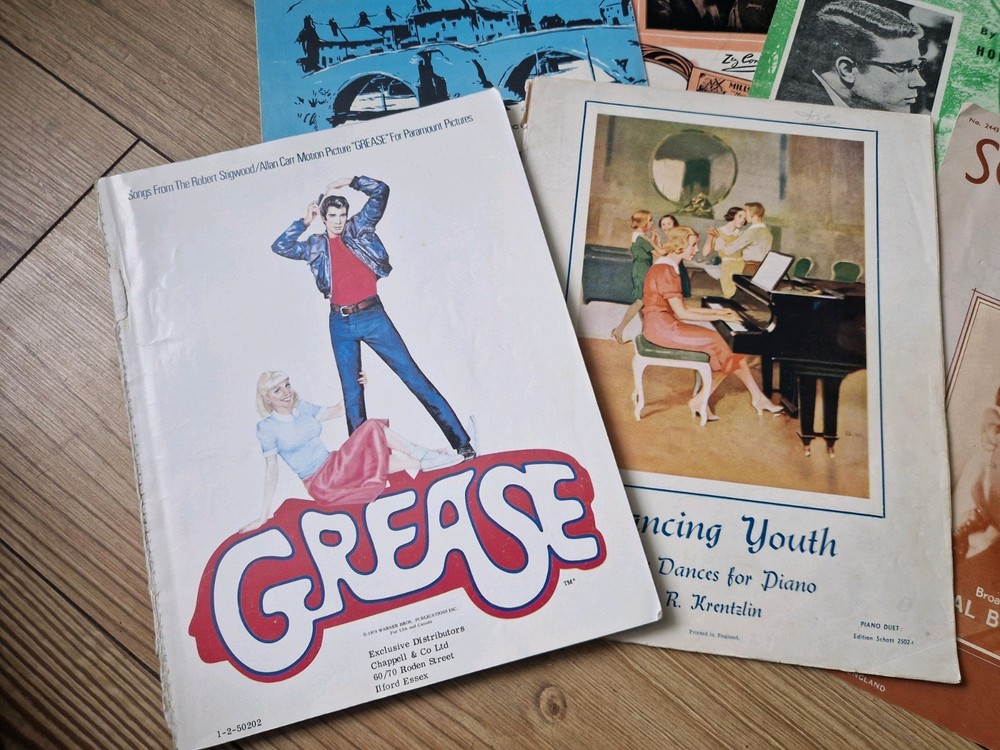Bundle Of Vintage Sheet Music