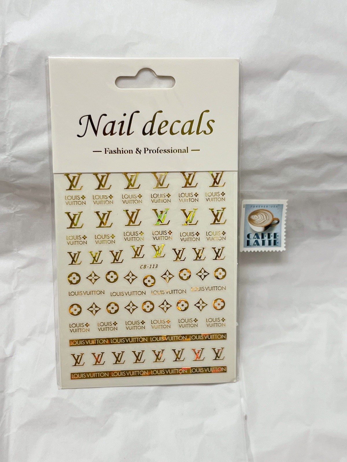 2 Sheet Bundle | 5D Embossed Nail Art Stickers Luxury Craft Stickers 2026