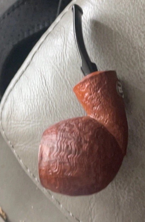 Sandblasted Mini Bent Apple By Werner MUMMERT