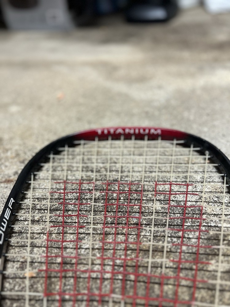 Wilson Titanium squash racket