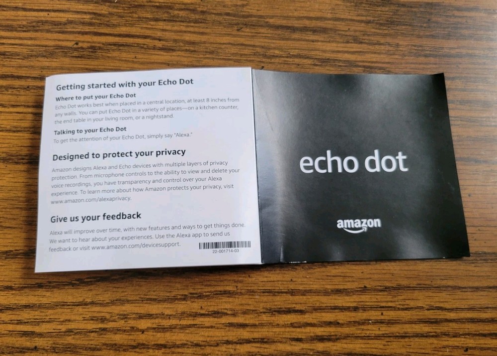 Amazon Echo Dot 3rd Generation Smart Speaker with Alexa, Free Shipping