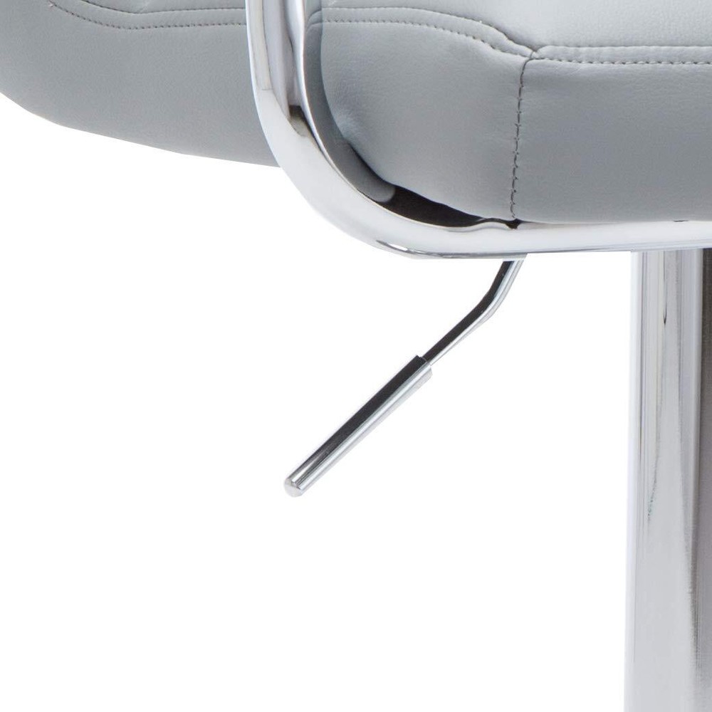 AC Pacific ACBS15-GRAY ACBS15 Bar Stool, Gray