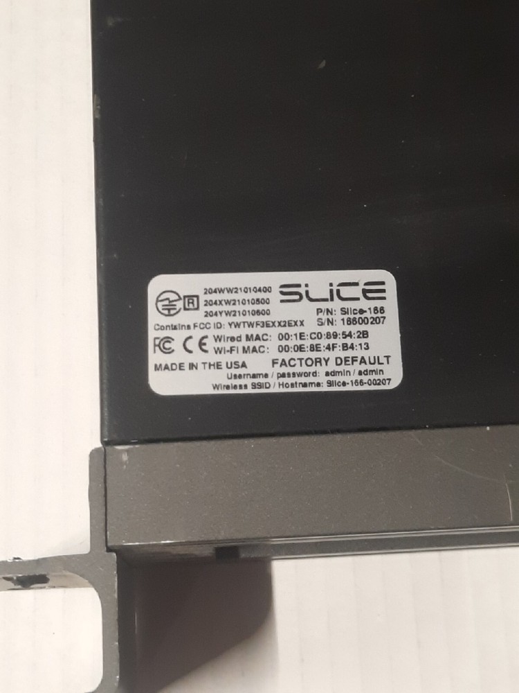 Teradek Slice-166 Rack-Mount HD-SDI H.264 Encoder