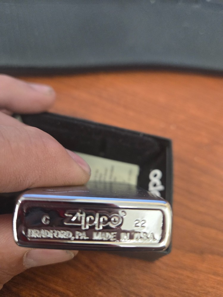 Zippo 200PL Pipe Lighter Brushed Chrome Windproof Lighter