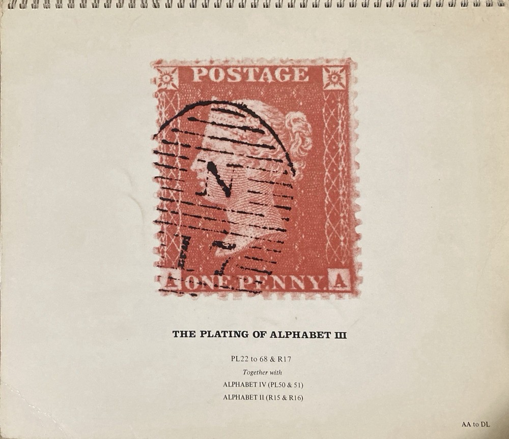 THE PLATING OF ALPHABET III PL22-68 & R17 VOL AA-DL **SEE FULL DESCRIPTION**