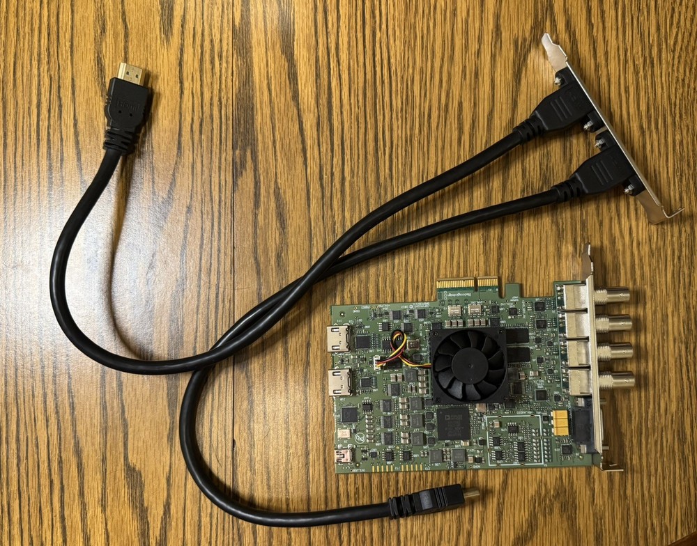 Blackmagic Design DeckLink 4K Extreme 6G with HDMI Bracket