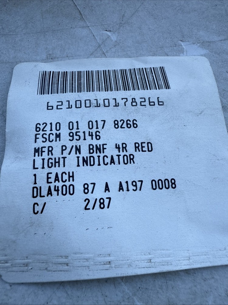 ALCO light Indicator BNF-4R Neon Red ￼