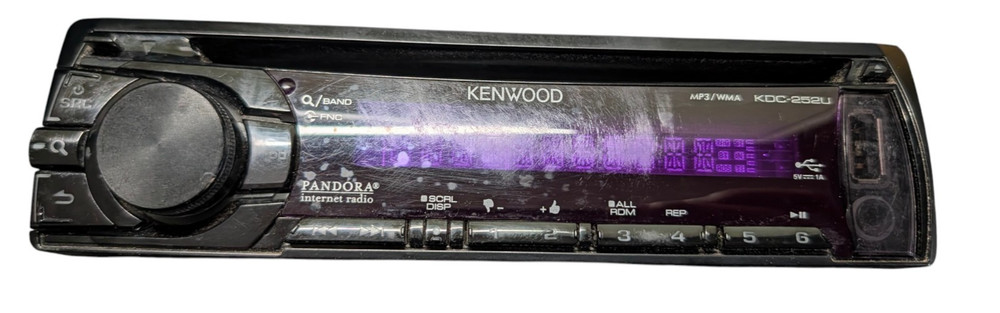 Kenwood KDC-252U Replacement FACEPLATE ONLY