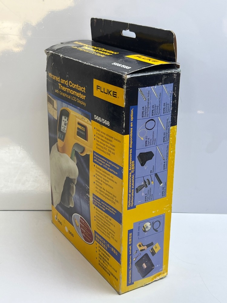 Fluke 566 Infrared & Contact Thermometer