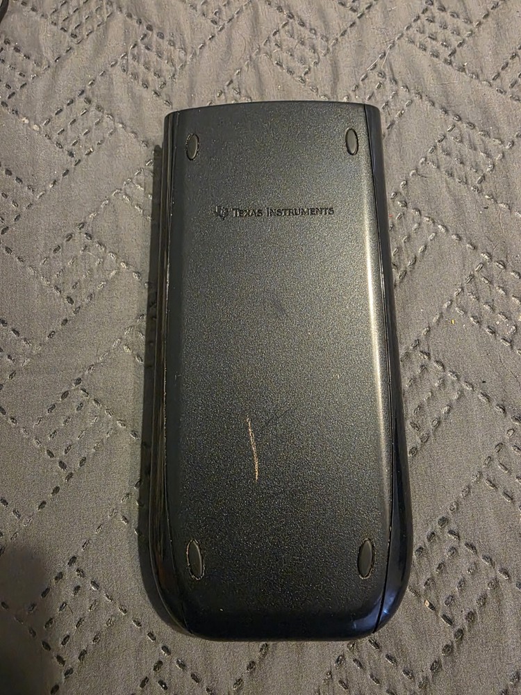 Texas Instruments TI-84 Plus Silver Edition Graphing Calculator Black & White