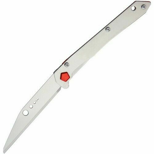 Super EDC World's Only Tungsten Carbide Blade Framelock Folder Knife Stays Sharp