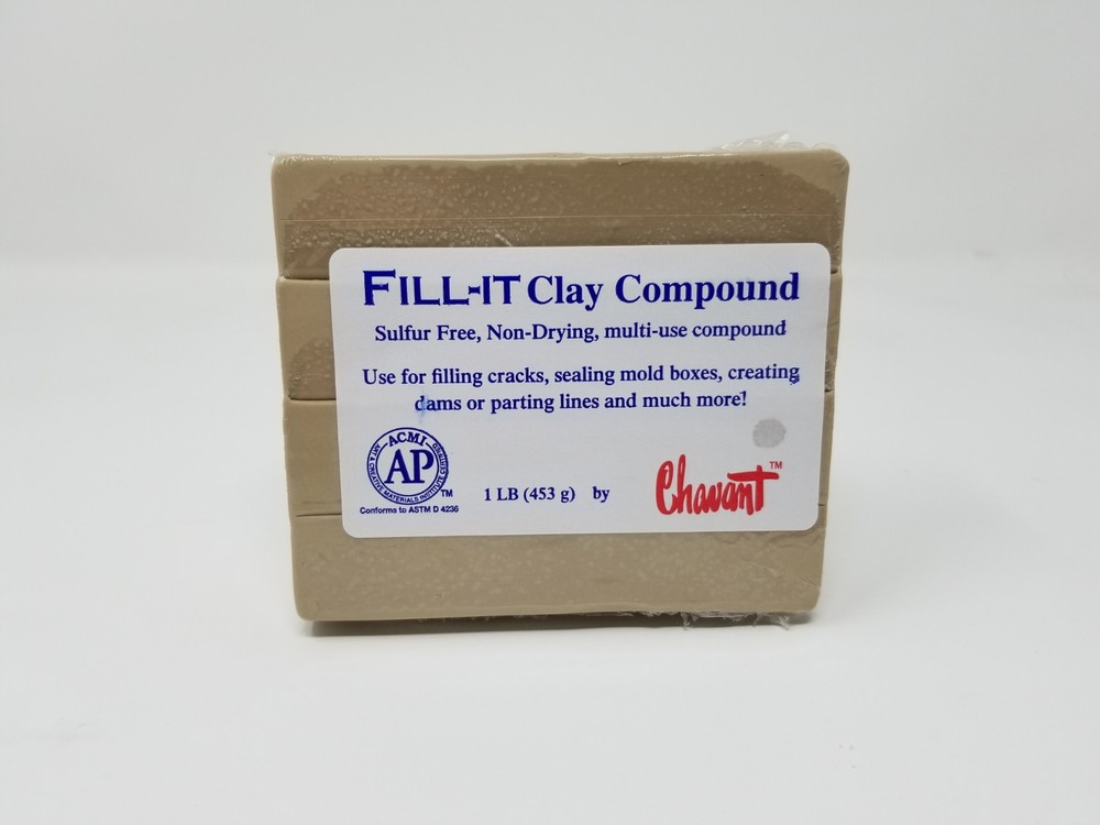 Chavant Fill-It Cream 1 Lb (Mold Making Putty)