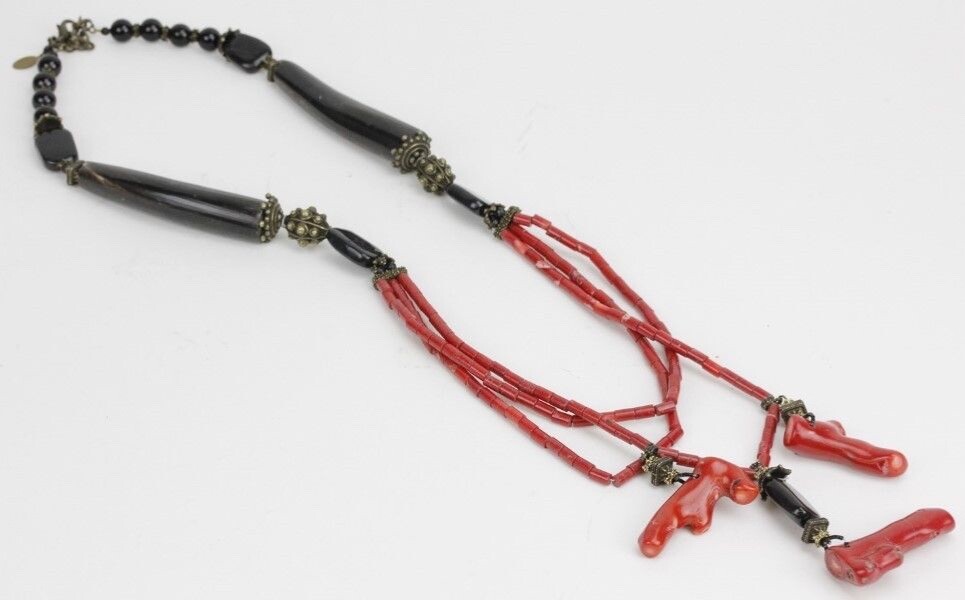  Native American SIgned Maya Necklace