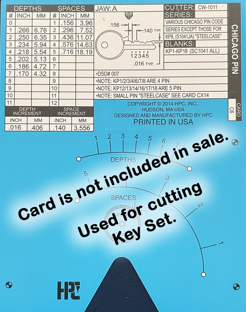 Chicago KP1 Space and Depth Keys ~ DSD#007, C6