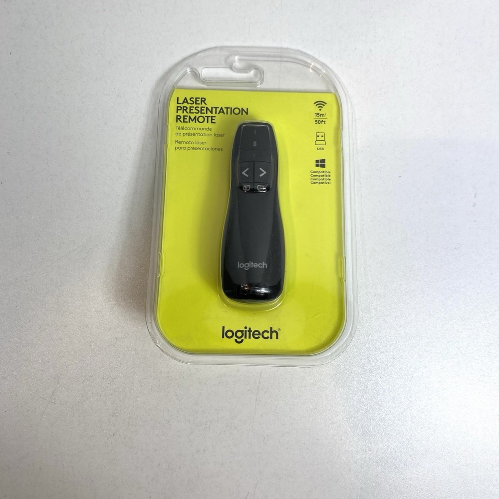 Logitech Laser Presentation Remote R-R0008 NIB