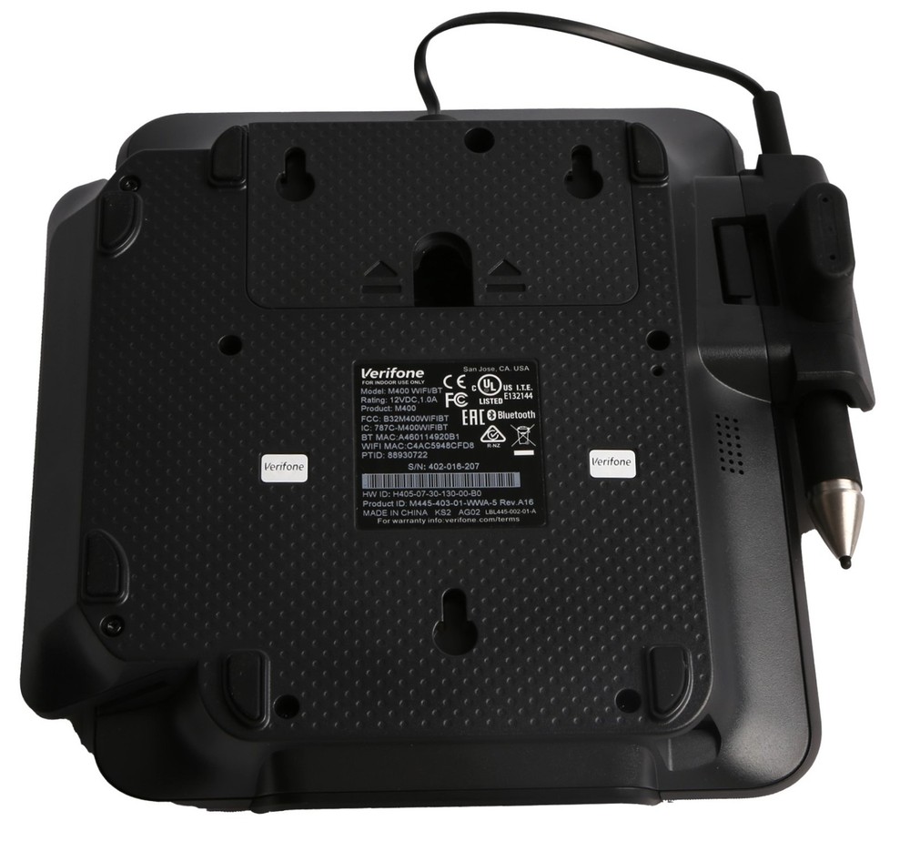 Verifone M400 Payment Terminal 5" Touch Display - DATA WIPED