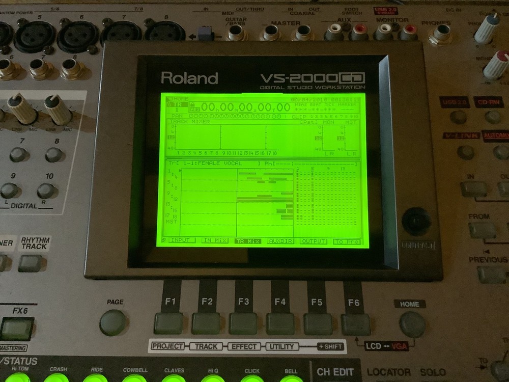 Roland VS-2000CD Digital Studio Workstation with FX Cards