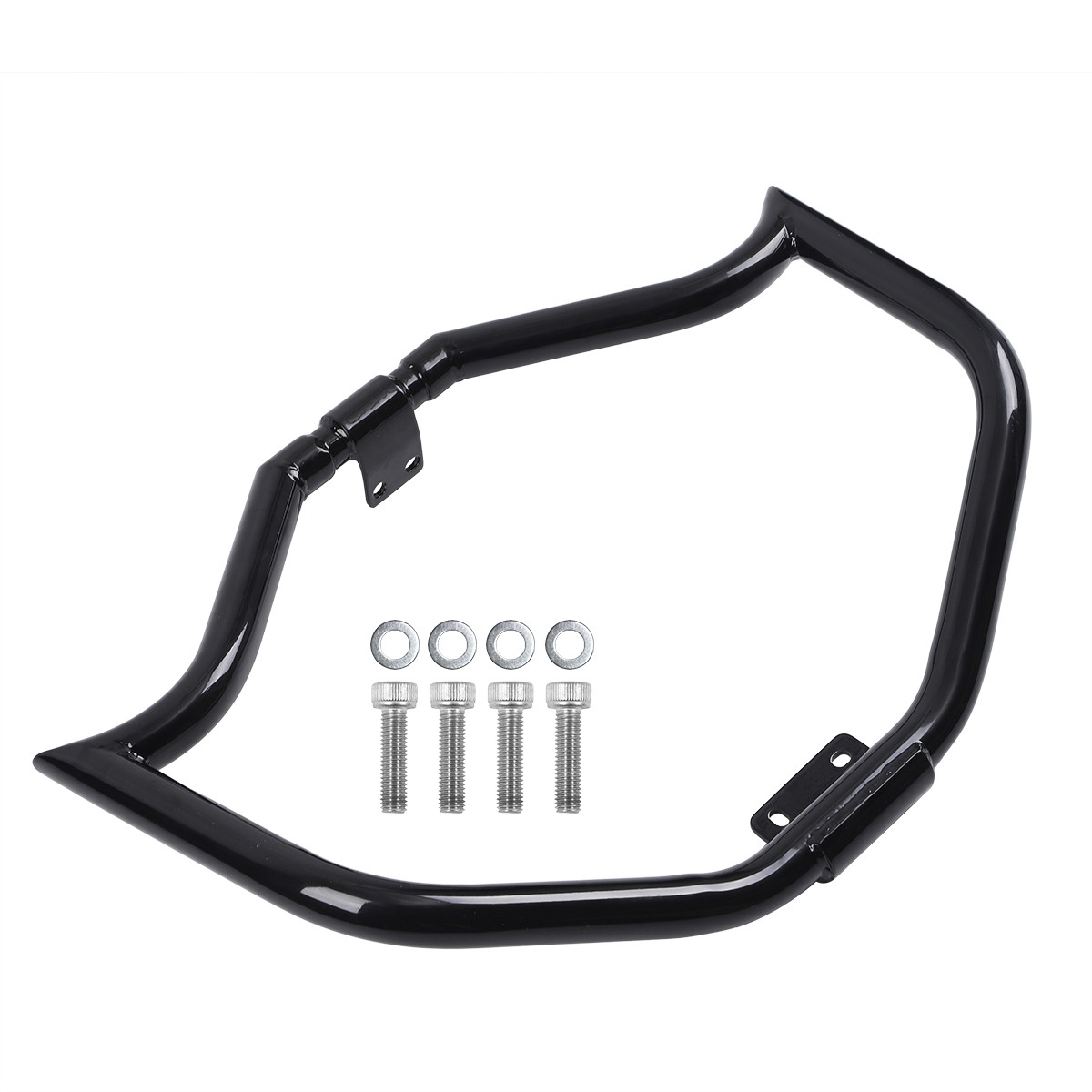 Black Engine Guard Highway Crash Bar For Harley Sportster 883 1200 XL 2004-2022